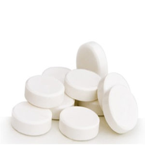 Hipoclorito de calcio 5KG (contiene 25 pastillas de 200gr).
