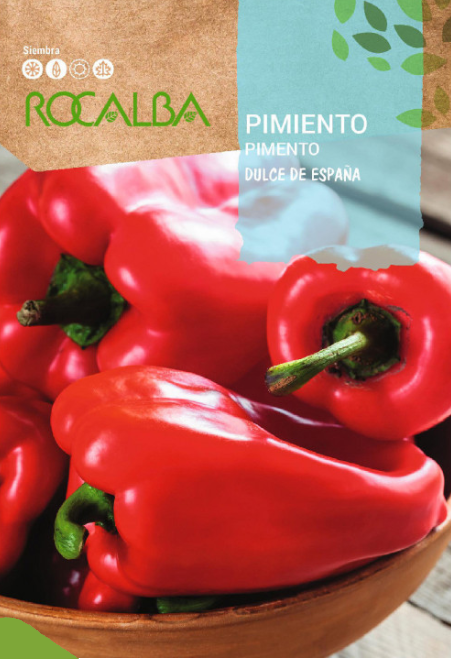 Semilla pimiento dulce de españa | Romera soluciones naturales