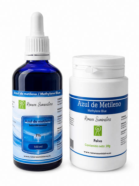 Azul de metileno | Romera soluciones naturales