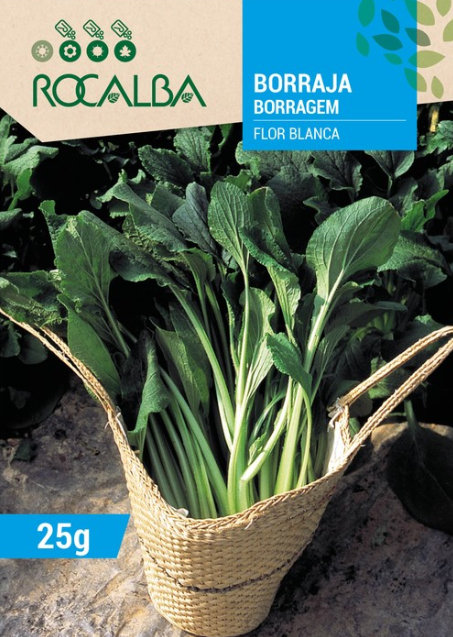 SEMILLA BORRAJA FLOR BLANCA | ROMERA SOLUCIONES NATURALES